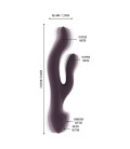 VIBRADOR RECARREGÁVEL KEIRA JIL ROXO