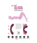 VIBRADOR RECARGABLE OLIVIA JIL ROSA