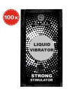 PACK GEL LIQUID VIBRATOR STRONG 100 x 2ML