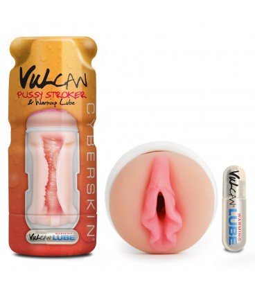 VULCAN WARMING LUBE PUSSY STROKER