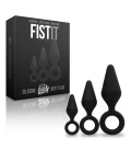 FIST IT 3 BUTT PLUGS KIT BLACK