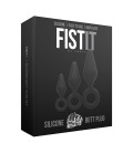 FIST IT 3 BUTT PLUGS KIT BLACK