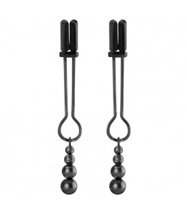 PINZAS PARA PEZONES OUCH! TEASING NIPPLE CLAMPS NEGRAS