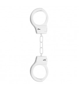 ESPOSAS EN METAL HANDCUFFS BLANCAS