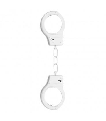 ESPOSAS EN METAL HANDCUFFS BLANCAS