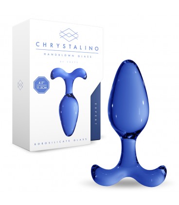 CHRYSTALINO EXPERT GLASS PLUG BLUE