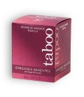 VELA DE MASAJE TABOO PARA ÉL CARESSES ARDENTES 60GR