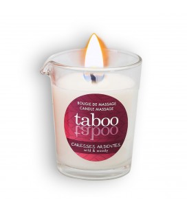 TABOO CARESSES ARDENTES MASSAGE CANDLE FOR HIM 60GR