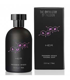 LURE BLACK LABEL PERFUME WITH PHEROMONES FOR HER 74ML