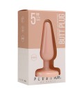 PLUG ANAL EM BORRACHA PLUG & PLAY 5” FLESH