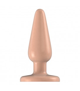 PLUG ANAL EM BORRACHA PLUG & PLAY 5” FLESH