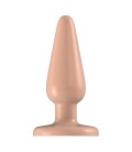 PLUG ANAL EM BORRACHA PLUG & PLAY 5” FLESH