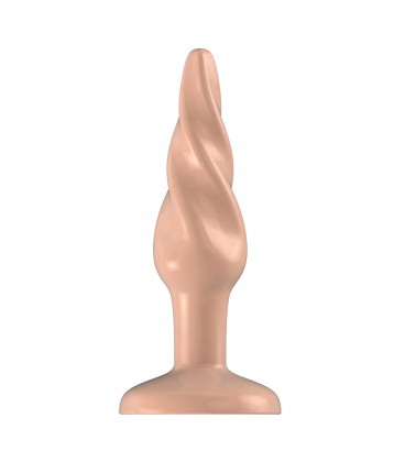 PLUG ANAL EM BORRACHA PLUG & PLAY 3” FLESH