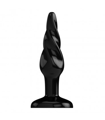 PLUG ANAL EN GOMA PLUG & PLAY 3” NEGRO