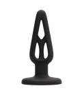PLUG & PLAY 4” SILICONE BUTT PLUG BLACK