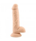 DILDO EM SILICONE REAL SAFE ROD LARGE BRANCO