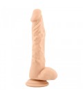 PENE EN SILICONA REAL SAFE LONG STOCKY BLANCO