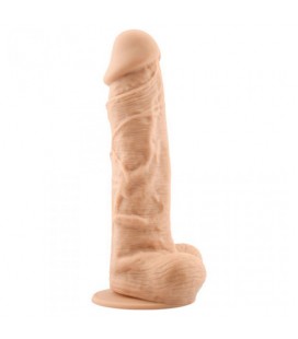 REAL SAFE BIG ARM SILICONE DILDO WHITE