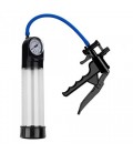 PRESSURE TOUCH GUN PENIS PUMP WITH GAUGE CLEAR