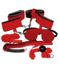 BAD KITTY BONDAGE SET RED