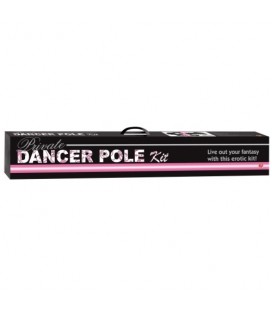 BARRA DE STRIP-TEASE PRIVATE DANCER POLE KIT ROSA