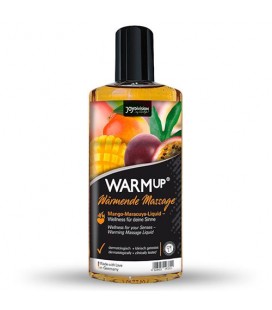 WARMUP EDIBLE MASSAGE OIL MANGO PASSION FRUIT 150ML