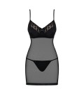 OBSESSIVE DOTINA CHEMISE AND THONG