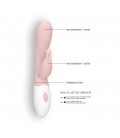 LOVELINE JUICY RECHARGEABLE SILICONE VIBRATOR PINK