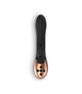 VIBRADOR CON CALENTAMIENTO RECARGABLE OPULENT ELEGANCE NEGRO