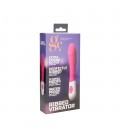 VIBRADOR EN SILICONA RIBBED GC ROSA