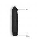 GC 8" THICK REALISTIC DILDO VIBE BLACK