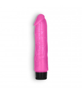 GC 8" THICK REALISTIC DILDO VIBE PINK