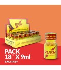 PACK CON 18 RUSH PWD 9ML