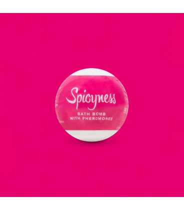 OBSESSIVE SPICYNESS BATH BOMB WITH PHEROMONES