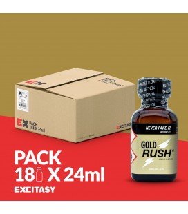 PACK WITH 18 GOLD RUSH 24ML