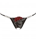 CROTCHLESS ROSE THONG