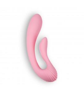 ADRIEN LASTIC G-WAVE RECHARGEABLE DOUBLE VIBRATOR PINK