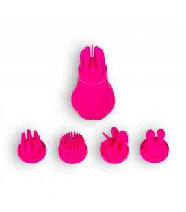 CARESS RECHARGEABLE CLITORIAL STIMULATOR ADRIEN LASTIC PINK