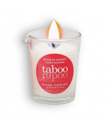 VELA DE MASSAGEM TABOO PARA MULHER PLAISIR CHARNEL 60GR