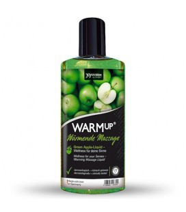 ACEITE DE MASAJE COMESTIBLE WARMUP MANZANA VERDE 150ML