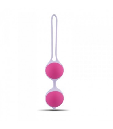 ENJOY DOUBLE BI-BALLS STIMULATING BALL WHITE