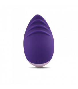 ELEGANCE CURVE SHELL RECHARGEABLE VIBRATOR PURPLE