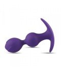 PLUG ANAL PULL BALLS TOUCH ENJOY ROXO