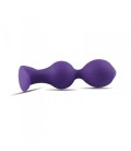 PLUG ANAL PULL BALLS TOUCH ENJOY ROXO