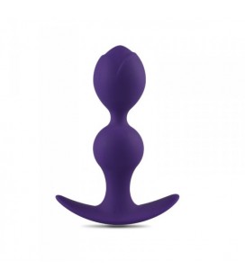 PLUG ANAL PULL BALLS TOUCH ENJOY ROXO