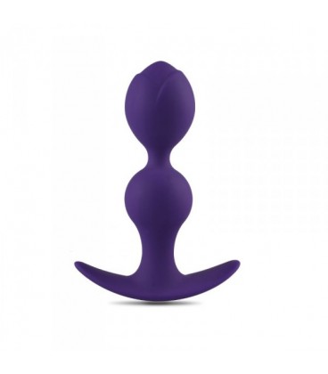 PLUG ANAL PULL BALLS TOUCH MORADO