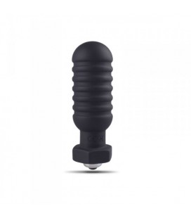 DARK SIDE BOMB VIBRATING ANAL PLUG BLACK