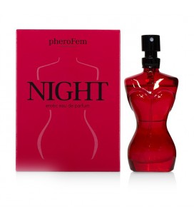 PERFUME ERÓTICO PARA MUJER PHEROFEM NIGHT 15ML