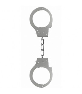 ALGEMAS EM METAL BEGINNER'S HANDCUFFS PRATEADAS