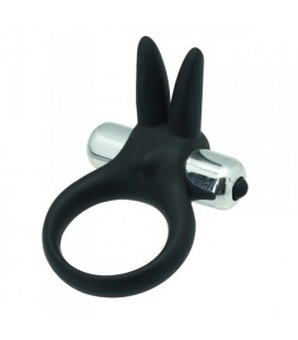 ANILLO PARA EL PENE CON VIBRACIÓN STRECHY RING TIMELESS NEGRO